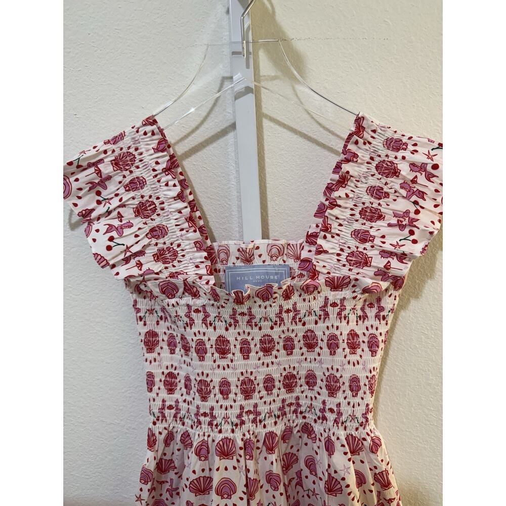 Hill House limited edition mermaid print Ellie nap dress, XS - Picture 2 of 13
